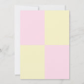 Schattigee Baby Turtle Douche Uitnodiging (Achterkant)