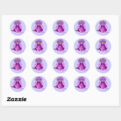 Schattigee baby uil sticker (Vel)