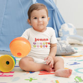 Schattigee Baby Valentijnsdag gepersonaliseerd Romper