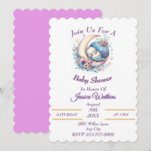 Schattigee Baby-vogel slaapt op een halve maan