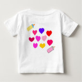 Schattigee Baby vossen zoenen w / kleurrijke rug P (Achterkant)