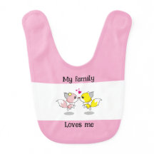 Schattigee Baby vossen zoenen w / Tiny Hearts