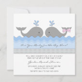 Schattigee Baby walvis Geslacht onthullen Kaart (Voorkant)