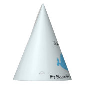 Schattigee baby walvis kawaii cartoon kinderen ver feesthoedjes (Links)