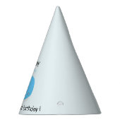 Schattigee baby walvis kawaii cartoon kinderen ver feesthoedjes (Rechts)