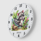 Schattigee baby wasbeer Naam meisjes kinderkamer t Grote Klok (Hoek)