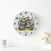 Schattigee baby wasbeer Naam meisjes kinderkamer t Grote Klok (Huis)