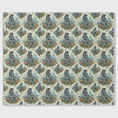 Schattigee Baby Zebra Waterverf Cadeaupapier (Vlak)