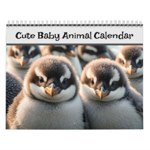 Schattigee babydieren   Dierenvrienden 2025 Kalender