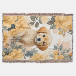 Schattigee babydieren | Golden Retriever Puppy Deken