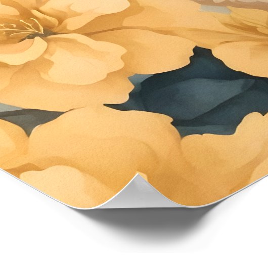 Schattigee babydieren | Golden Retriever Puppy Poster (Hoek)