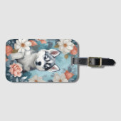 Schattigee babydieren | Husky Puppy Bagagelabel (Voorkant (horizontaal))