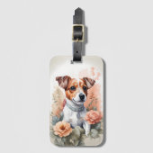 Schattigee babydieren | Jack Russell Terrier Puppy Bagagelabel (Voorkant (verticaal))