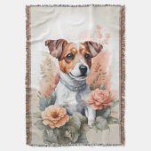 Schattigee babydieren | Jack Russell Terrier Puppy Deken (Voorkant Verticaal)
