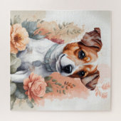 Schattigee babydieren | Jack Russell Terrier Puppy Legpuzzel (Horizontaal)