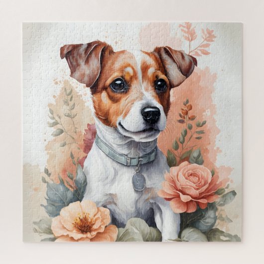 Schattigee babydieren | Jack Russell Terrier Puppy Legpuzzel (Verticaal)