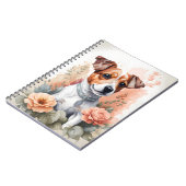 Schattigee babydieren | Schattige Jack Russel Terr Notitieboek (Linkerzijde)