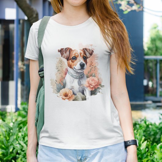 Schattigee babydieren | Schattige Jack Russel Terr T-shirt