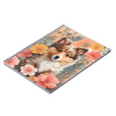 Schattigee babydieren | Schattigee Shetland Sheepd Notitieboek (Linkerzijde)