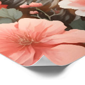 Schattigee babydieren | Schattigee Shetland Sheepd Poster (Hoek)