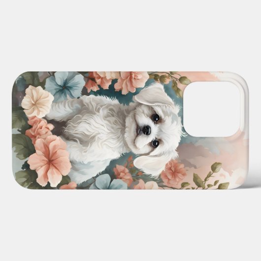 Schattigee babydieren | Schattigee witte maltese p Case-Mate iPhone Case (Achterkant (horizontaal))