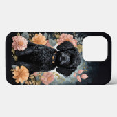 Schattigee babydieren | Schattigee zwarte poedel p Case-Mate iPhone Case (Achterkant (horizontaal))