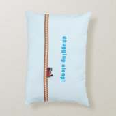 Schattigee  babyjongen accent kussen (Achterkant (Verticaal))