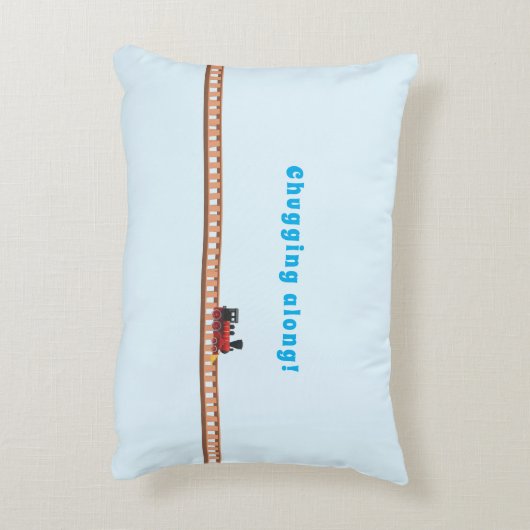 Schattigee  babyjongen accent kussen (Achterkant (Verticaal))