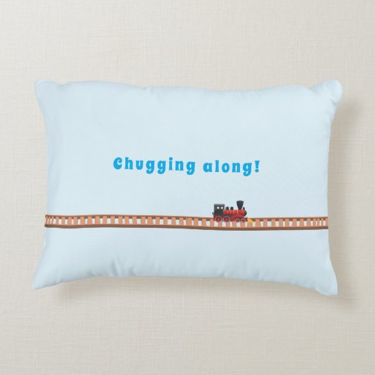 Schattigee  babyjongen accent kussen (Achterkant)