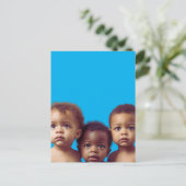 Schattigee Baby's Gift Wrapping Papier voor Baby s Briefkaart (Staand voorkant)