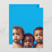 Schattigee Baby's Gift Wrapping Papier voor Baby s Briefkaart (Voorkant / Achterkant)