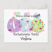 Schattigee Bachelorette Party Spa Briefkaart Uitno (Voorkant)