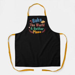 Schattigee Bake World Better Place Bakkerij Schort