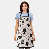 Schattigee Baker Pastry Chef Baking Utensils Roze  Schort (Gedragen)