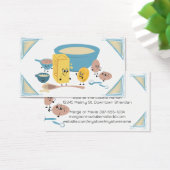 Schattigee bakken ingrediënten bakkerij visitekaar visitekaartje (Bureau)