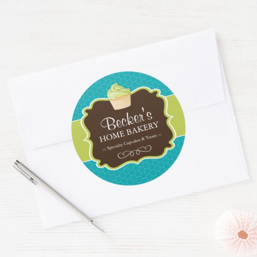 Schattigee Bakkerij Verpakking Stickers (Envelop)