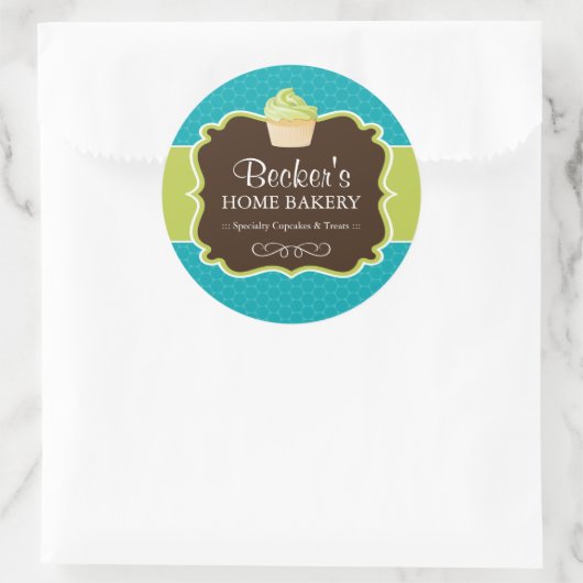 Schattigee Bakkerij Verpakking Stickers (Tas)