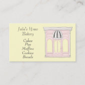 Schattigee bakkerij winkel Visitekaartje (Voorkant)