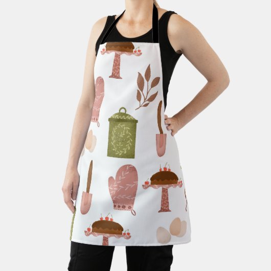 Schattigee bakkeuken schort (Insitu)