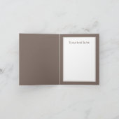 Schattigee bakmuis tekst toevoegen kaart (Binnen)