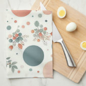 Schattigee bal met bladeren theedoek (Quarter Fold)