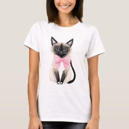 Schattigee balinese kat t-shirt
