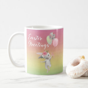 Schattigee Ballerina Bunny Pastel Koffiemok