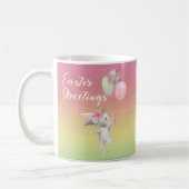 Schattigee Ballerina Bunny Pastel Koffiemok (Links)