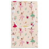 Schattigee Ballerina Meisje Verjaardagsfeest Klein Cadeauzakje (Achterkant)