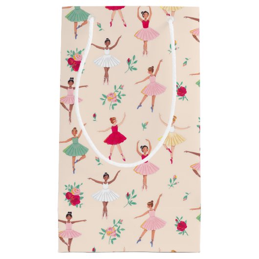 Schattigee Ballerina Meisje Verjaardagsfeest Klein Cadeauzakje (Voorkant)