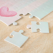 Schattigee Ballerina Sterren en Harten Jigsaw Puzz Legpuzzel (Zijkant)