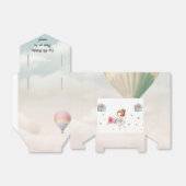 Schattigee Ballerina Verjaardagsfeestgunst Box Bedankdoosjes (Uitgevouwen)