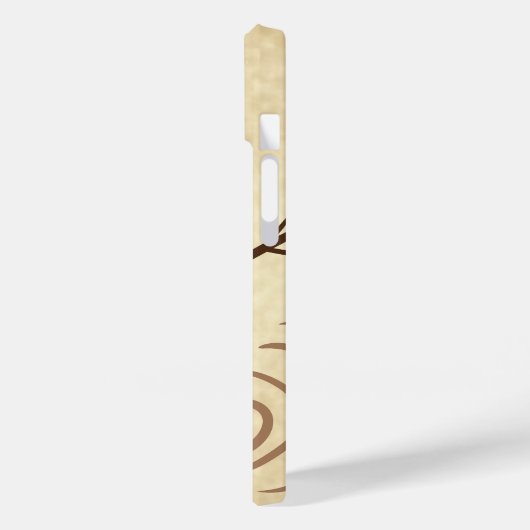 Schattigee banaan Case-Mate iPhone case (Achterkant / Links)