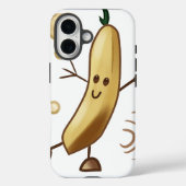 Schattigee banaan Case-Mate iPhone case (Achterkant)